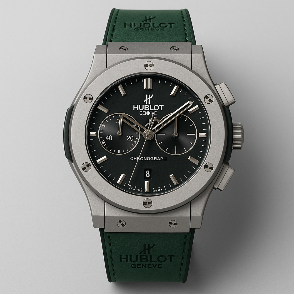 Hb - Classic Fusion Chronograph King Green