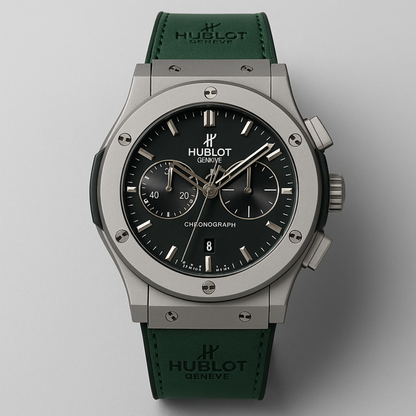 Hb - Classic Fusion Chronograph King Green